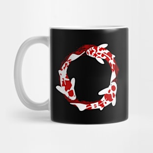 Zen carp circle Mug